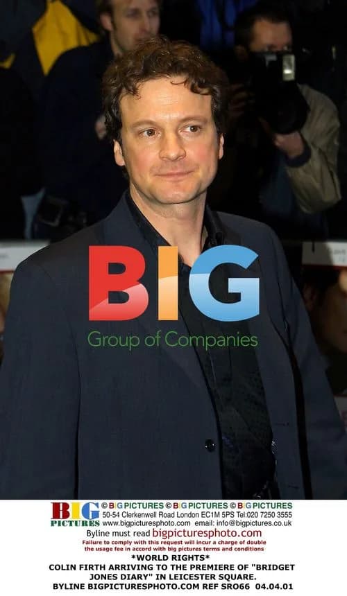 Colin Firth at "Bridget Jones" Premiere