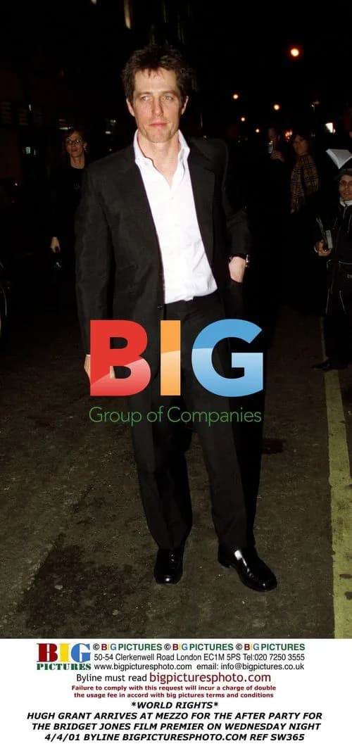 Hugh Grant at Bridget Jones After Party