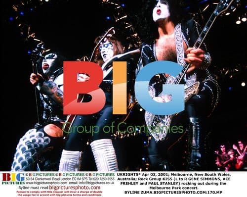 KISS Rocks Melbourne Park Concert