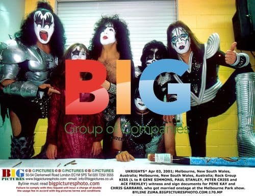 KISS Band Members Witness Wedding Onstage