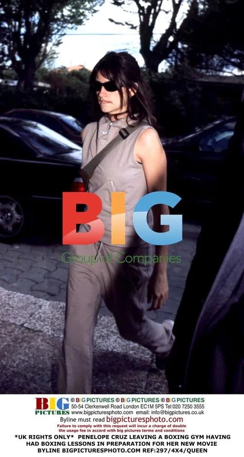 Penelope Cruz Leaving Boxing Gym in Madrid