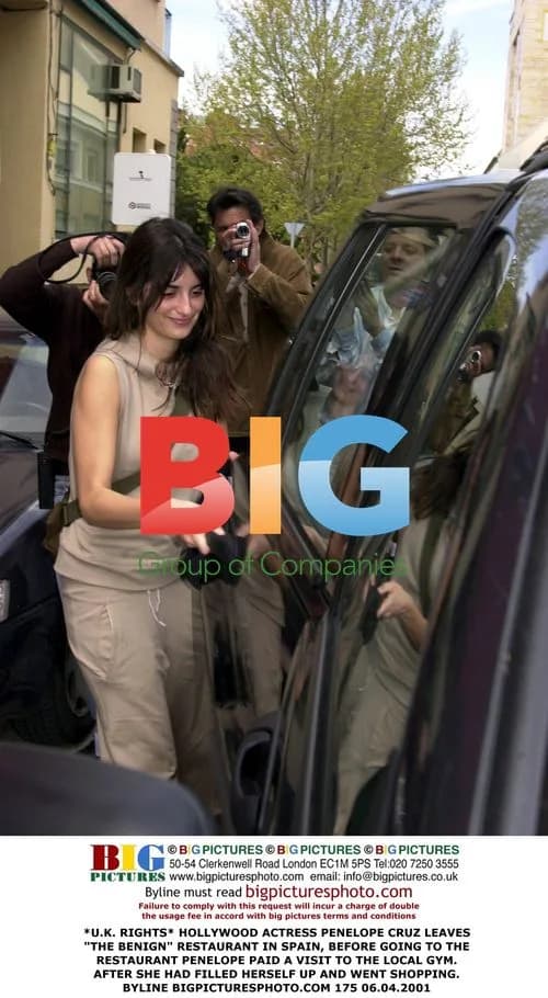 Penelope Cruz Leaves Restaurant in Spain