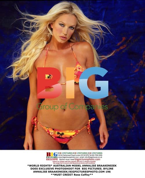 Australian model Annalise Braakensiek photoshoot