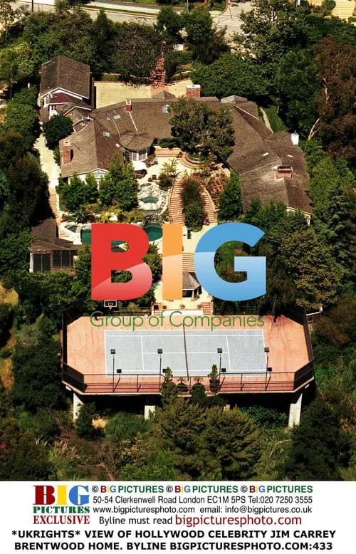 Jim Carrey at Brentwood Home