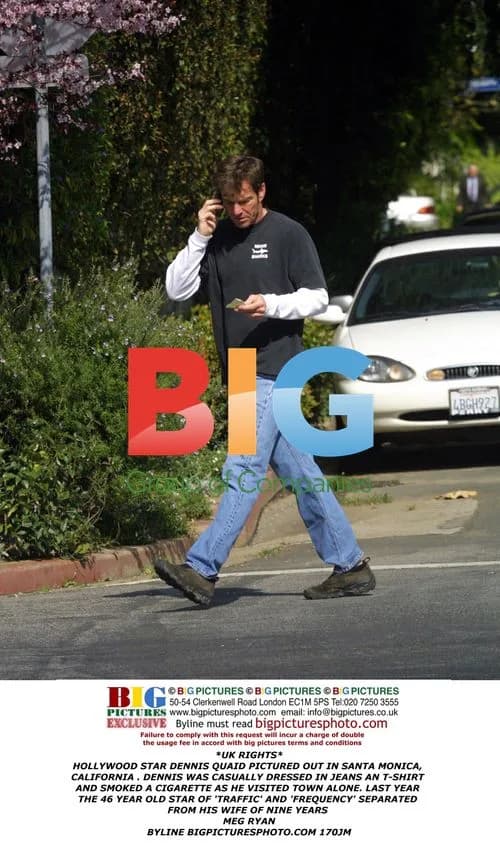 Dennis Quaid Out in Santa Monica