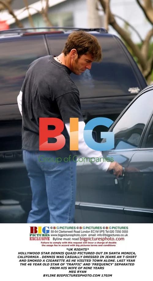 Dennis Quaid Spotted in Santa Monica
