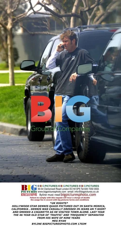 Dennis Quaid Out in Santa Monica