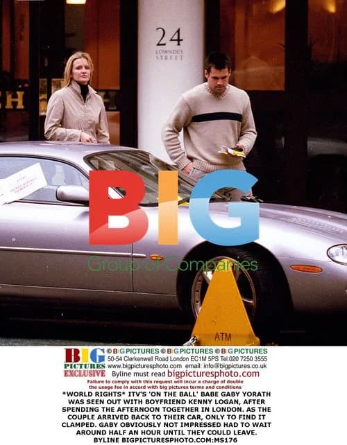 ITV's 'On the Ball' star Gaby Yorath's car clamped