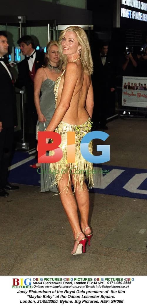Joely Richardson at "Maybe Baby" premiere