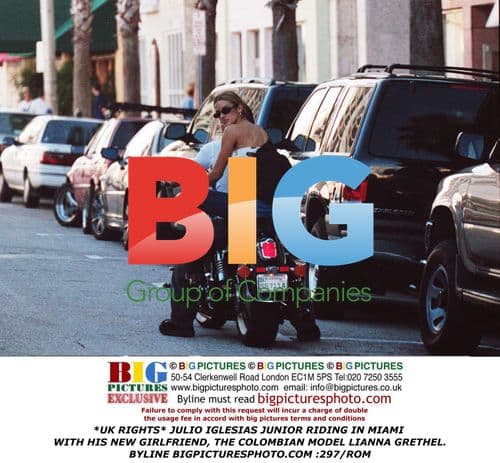 Julio Iglesias Jr. and Lianna Grethel in Miami