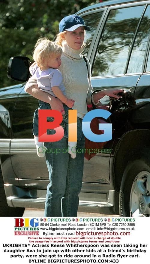Reese Witherspoon at Daughter's Birthday Party