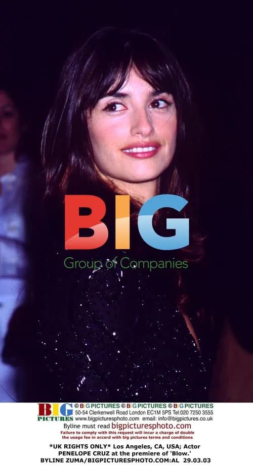 Penelope Cruz at 'Blow' premiere