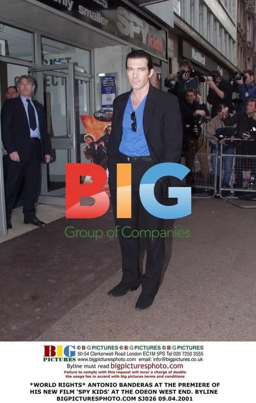 Antonio Banderas at 'Spy Kids' Premiere