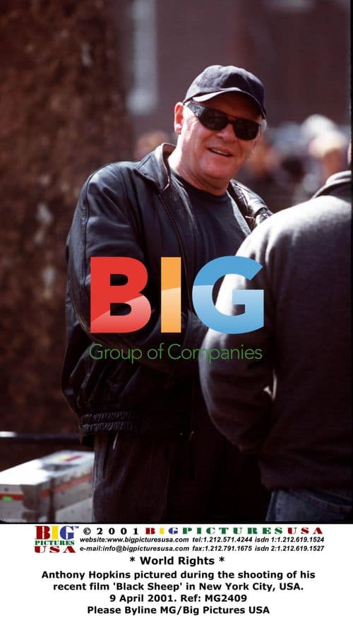 Anthony Hopkins on 'Black Sheep' film set