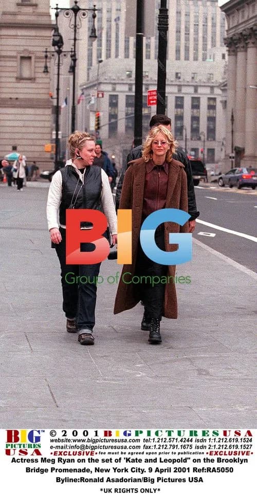 Meg Ryan on 'Kate and Leopold' set