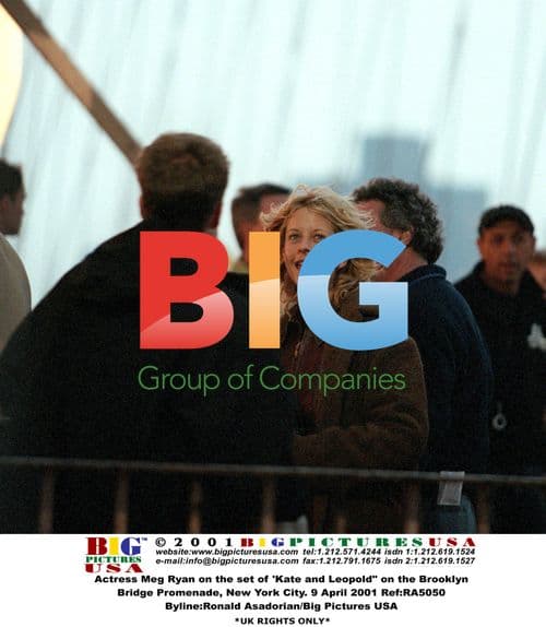 Meg Ryan on 'Kate and Leopold' Set