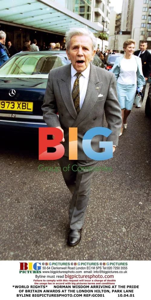 Norman Wisdom at Pride of Britain Awards