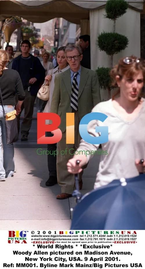 Woody Allen on Madison Avenue, NYC