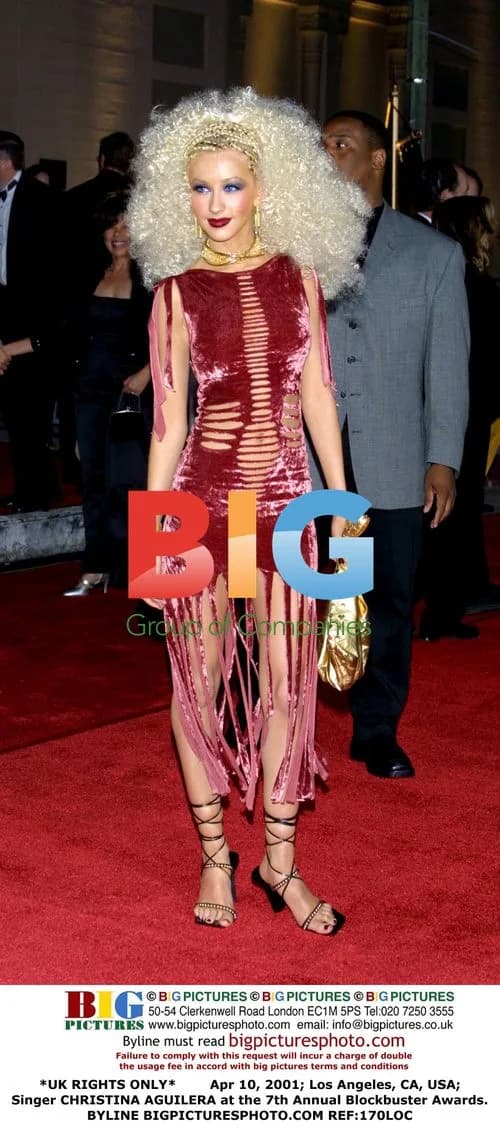 Christina Aguilera at Blockbuster Awards