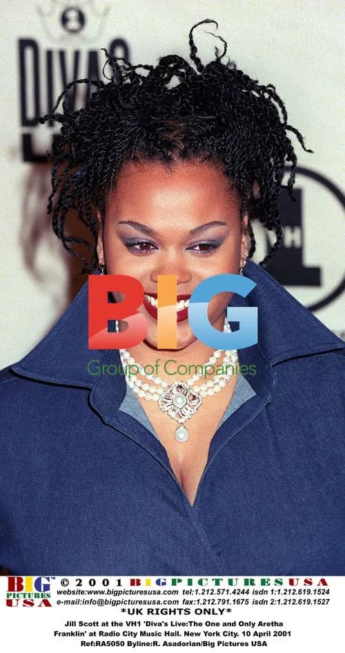Jill Scott at VH1 'Diva's Live' 2001