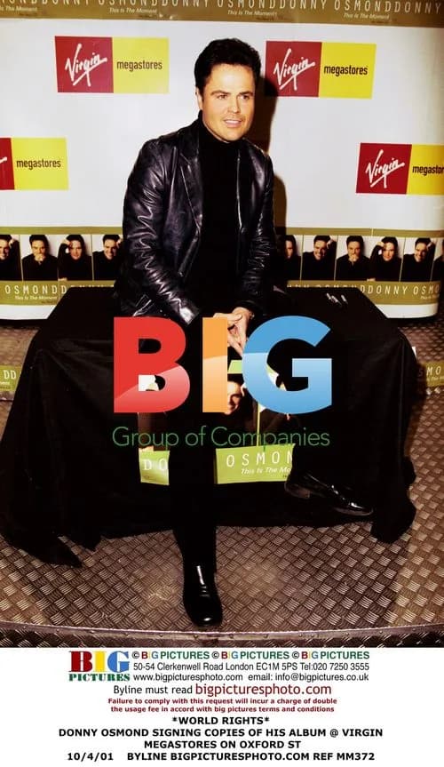 Donny Osmond Album Signing at Virgin Megastore