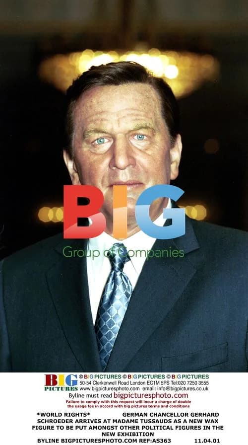 Gerhard Schroeder's Madame Tussauds Wax Figure