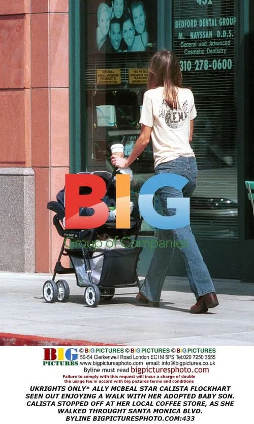 Calista Flockhart Out with Adopted Son