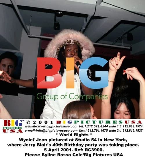 Wyclef Jean at Jerry Blair's 40th Birthday Party