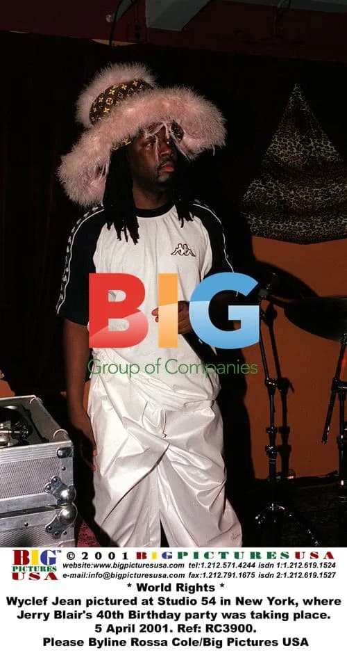 Wyclef Jean at Studio 54 birthday party