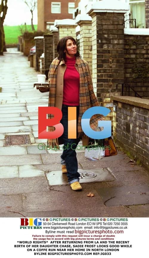Sadie Frost on Coffee Run in London
