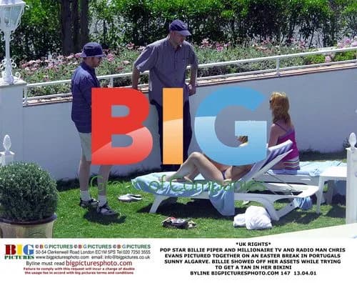 Billie Piper and Chris Evans on Easter Break in Portugal