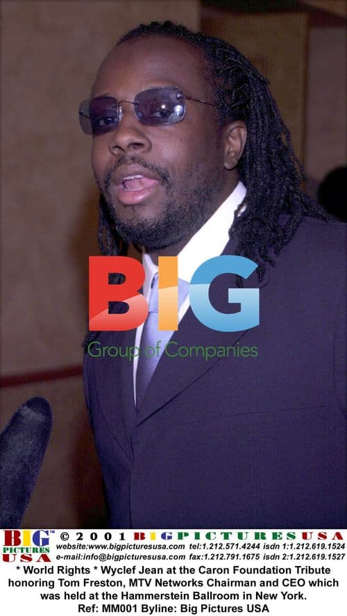 Wyclef Jean at Caron Foundation Tribute