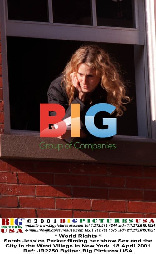 Sarah Jessica Parker filming Sex and the City