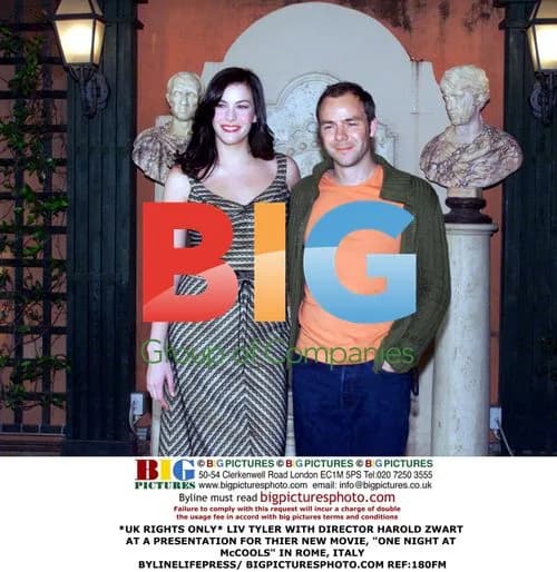 Liv Tyler and Director Harold Zwart at "One Night at McCools" Presentation