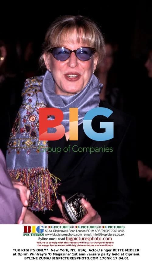 Bette Midler at Oprah's 'O Magazine' 1st Anniversary