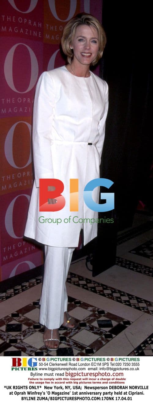 Deborah Norville at Oprah's O Magazine Party