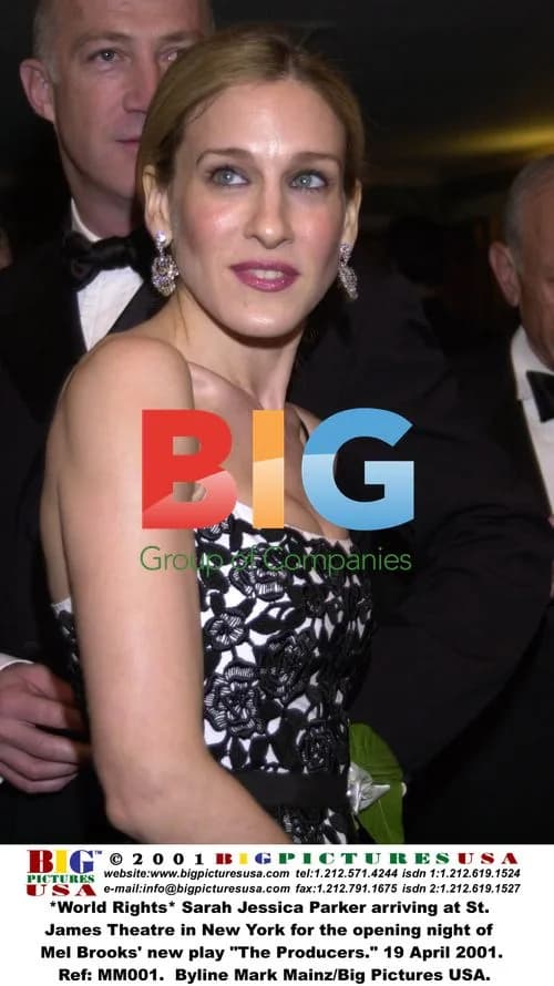 Sarah Jessica Parker at The Producers play opening