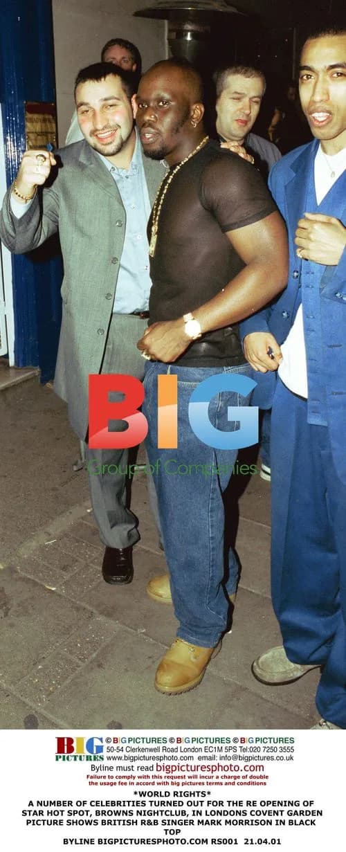 Mark Morrison at Browns Nightclub Reopening