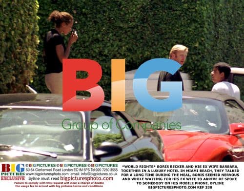 Boris Becker Meets Ex-Wife Barbara in Miami