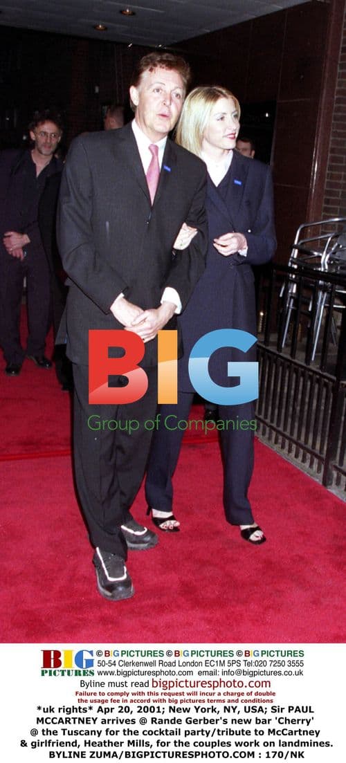 Paul McCartney Arrives at Cherry Bar