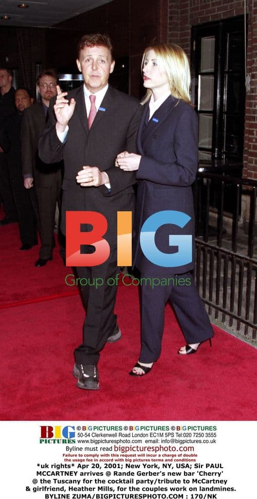 Paul McCartney at Cherry Bar Cocktail Party