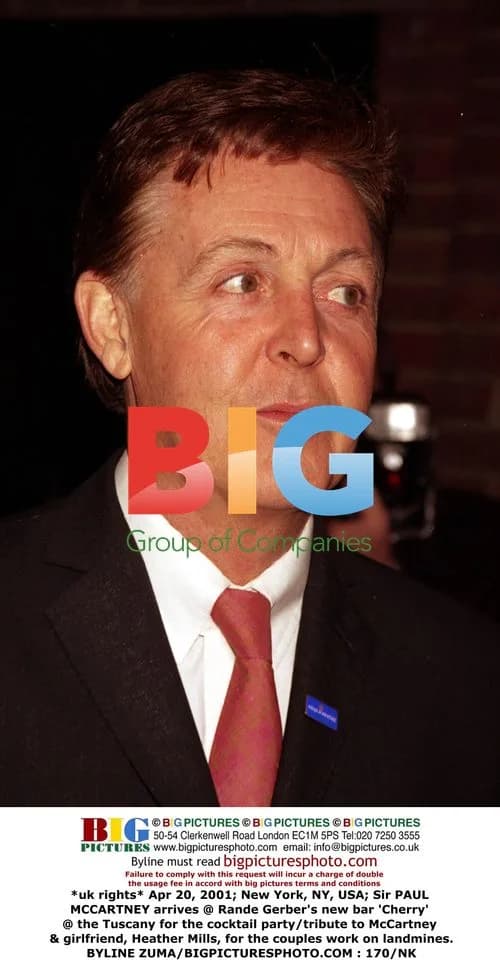 Paul McCartney Arrives at Cherry Bar
