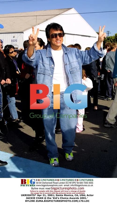 Jackie Chan at Kid's Choice Awards 2001