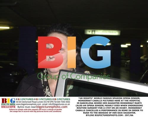 Monserrat Caballe at Daughter's Bedside