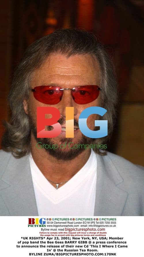 Barry Gibb at Bee Gees CD Release