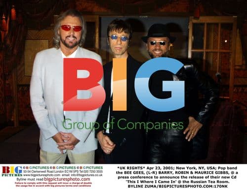 BEE GEES At Press Conference For New CD