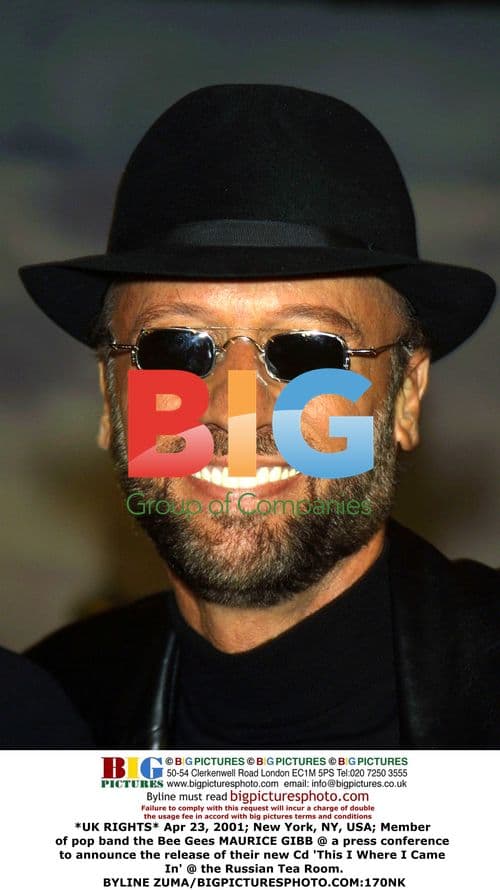 Maurice Gibb at Bee Gees Press Conference