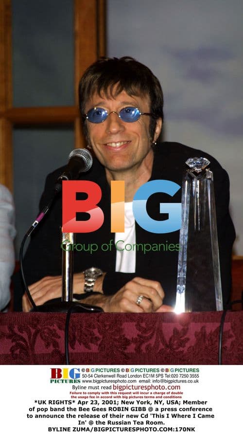 Robin Gibb Announces Bee Gees CD Release