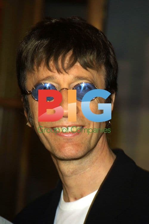 Robin Gibb of Bee Gees at Press Conference