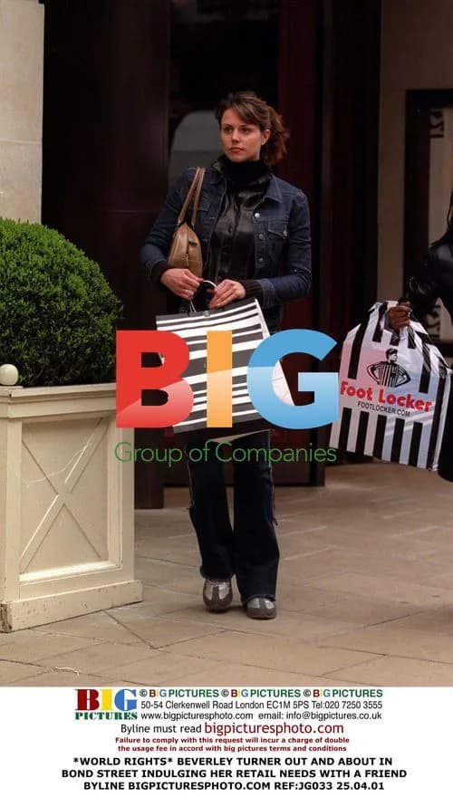Beverley Turner shopping on Bond Street